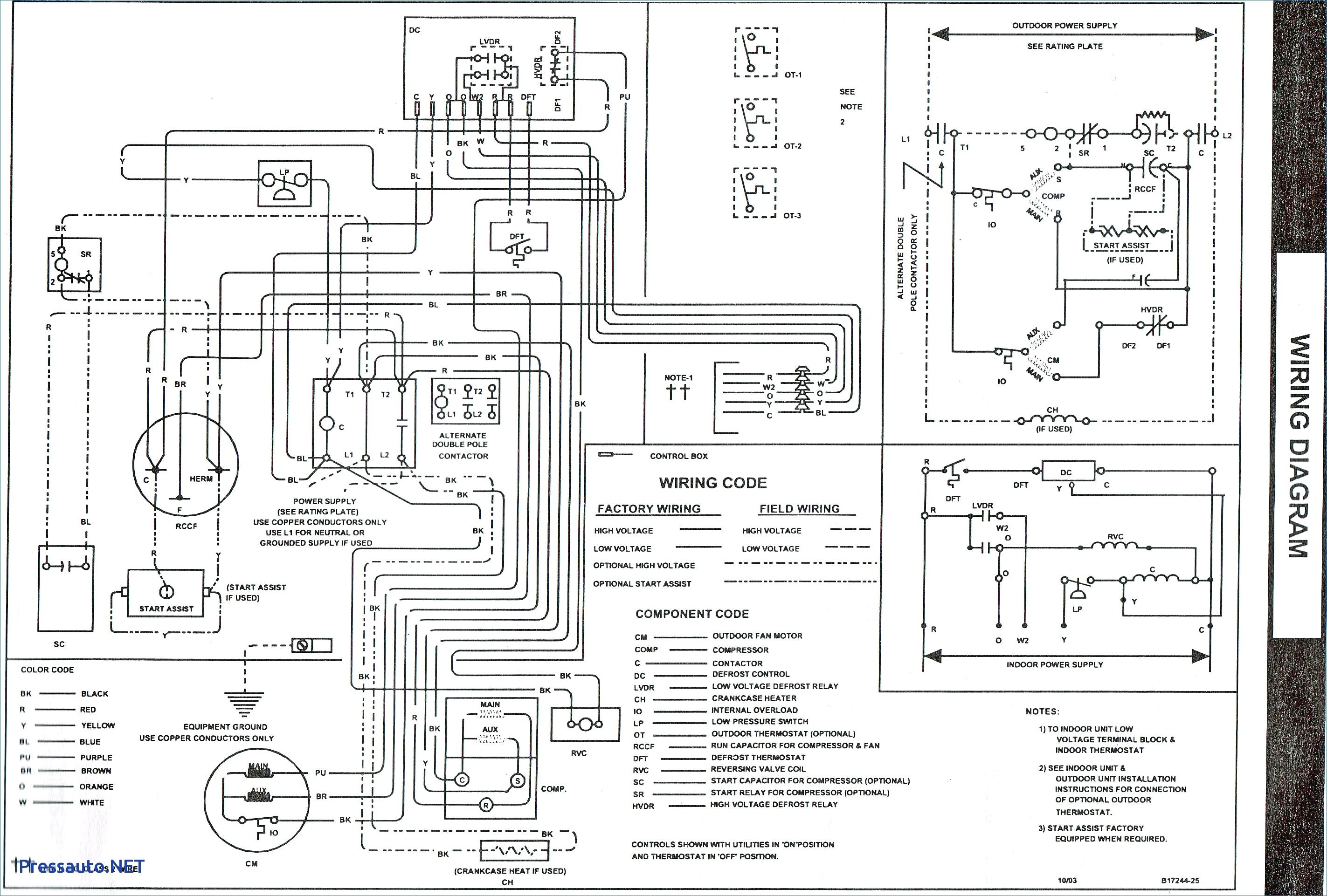 Goodman Furnace Wiring Diagram B2network Co