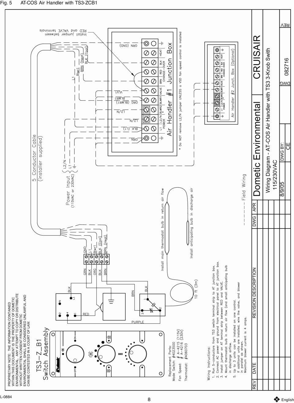 Air Handler Wiring Diagram Luxury Inspirational Goodman Air Handler Wiring Diagram 32 for 2000 Mercury