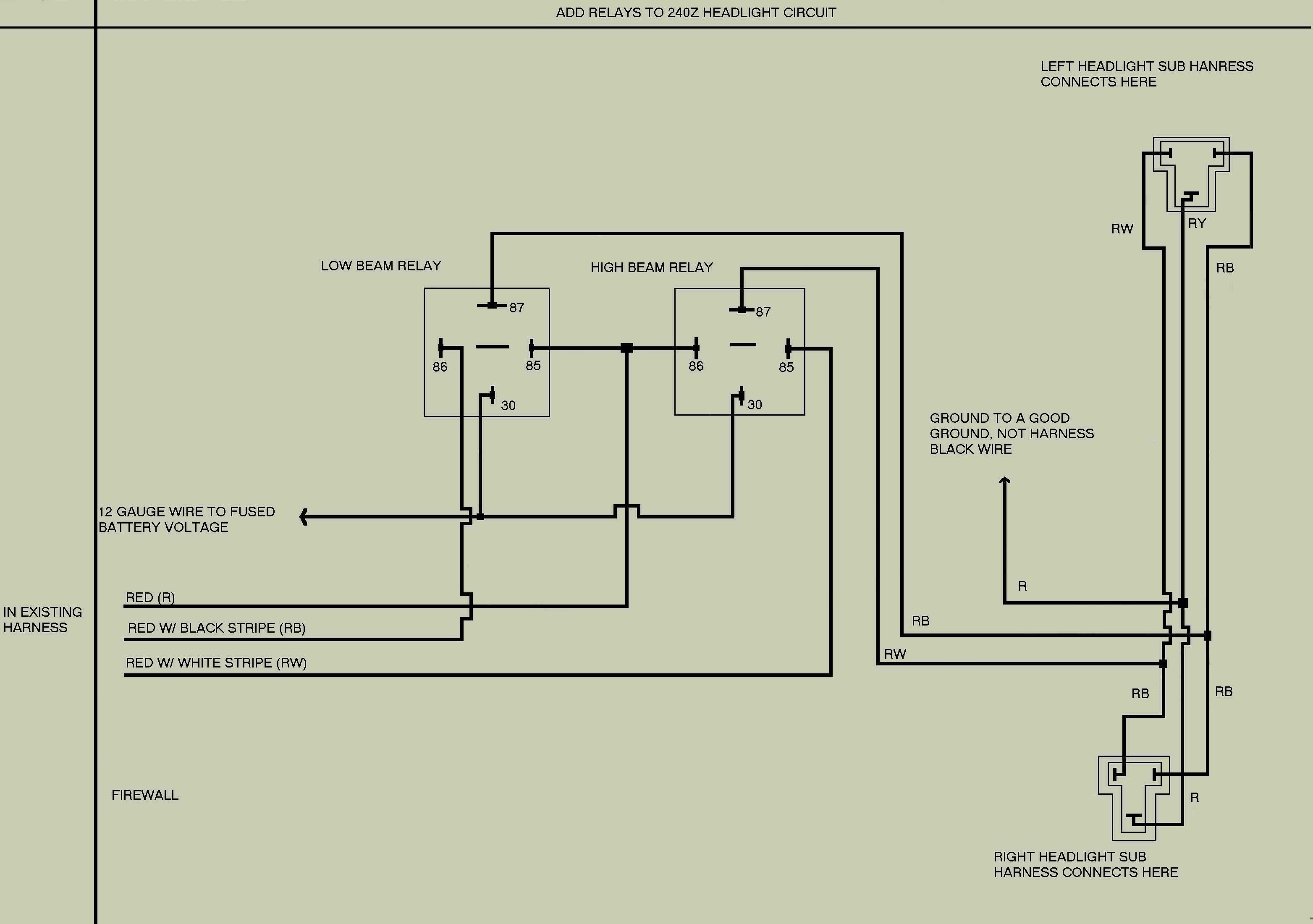 Light Relay Wiring Diagram Volovets Info Sealed Beam Headlight Wiring Diagram 3 Pin Connector Wiring Diagram