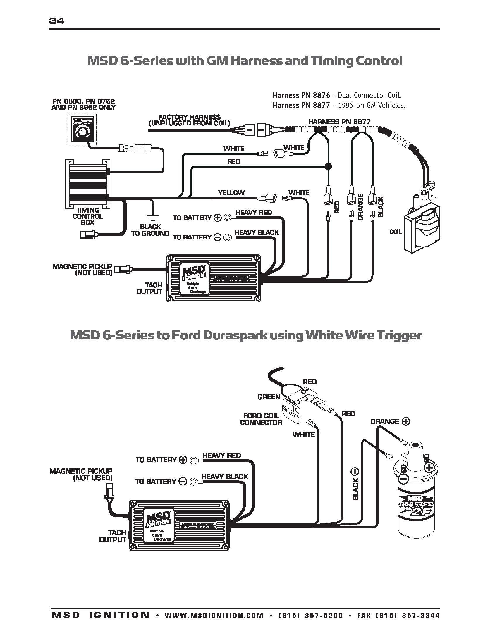 Wiring An Msd With Diagram For 6al Distributor WIRING DIAGRAM Prepossessing Pro