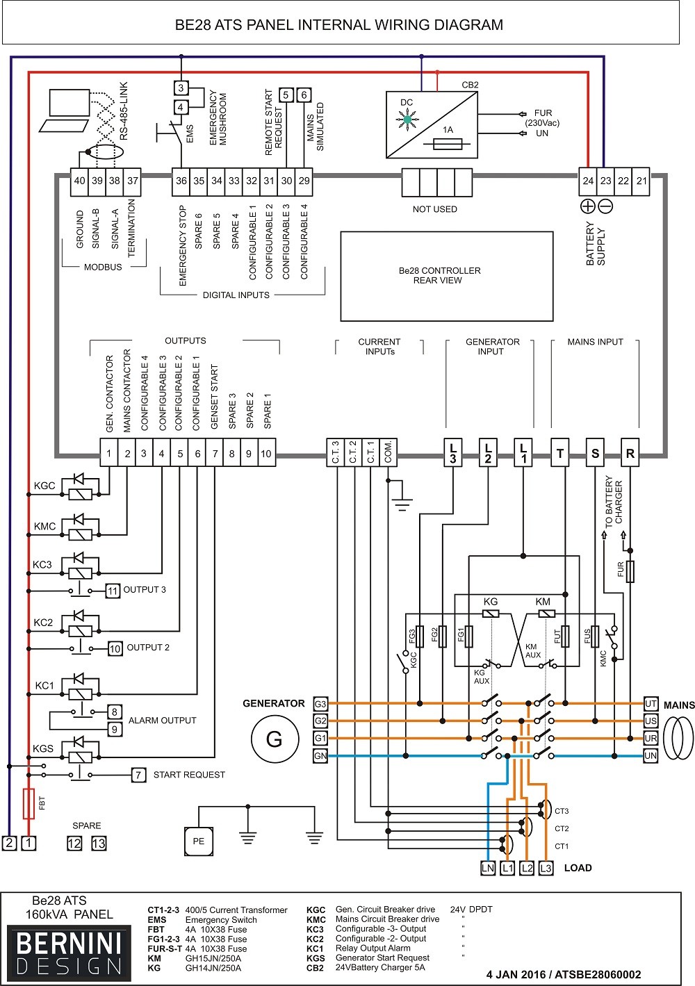 Automatic Transfer Switch Between Solargenerator And Fs Generac Wiring Diagram