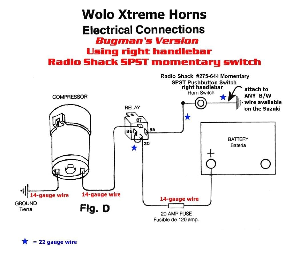 Bosch Relay Wiring Diagram For Horn