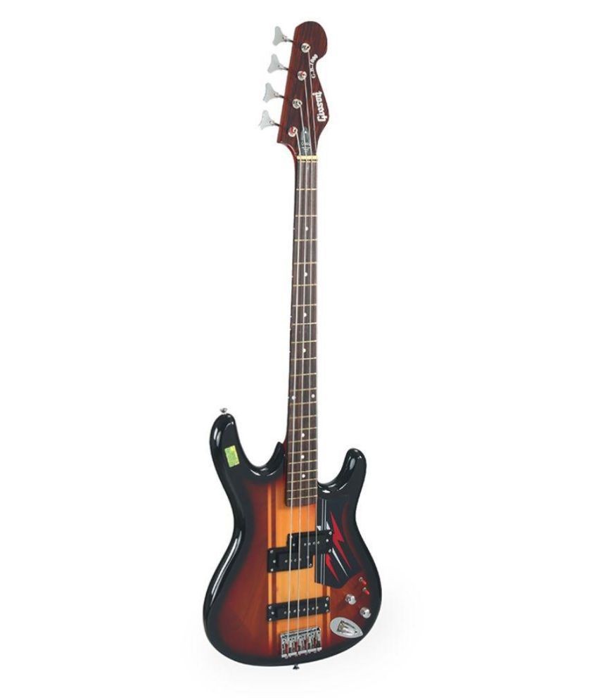 Free Installation Givson GB 1000 Brown Bass Guitar