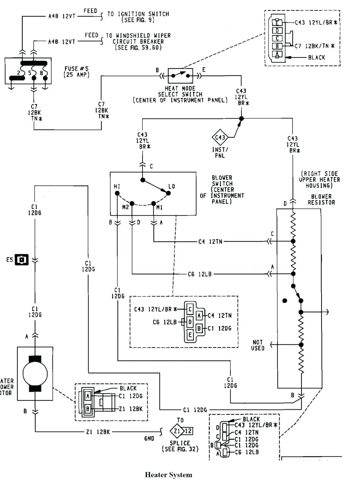 95 Jeep Wrangler Engine Wiring Harnes - Wiring Diagram  