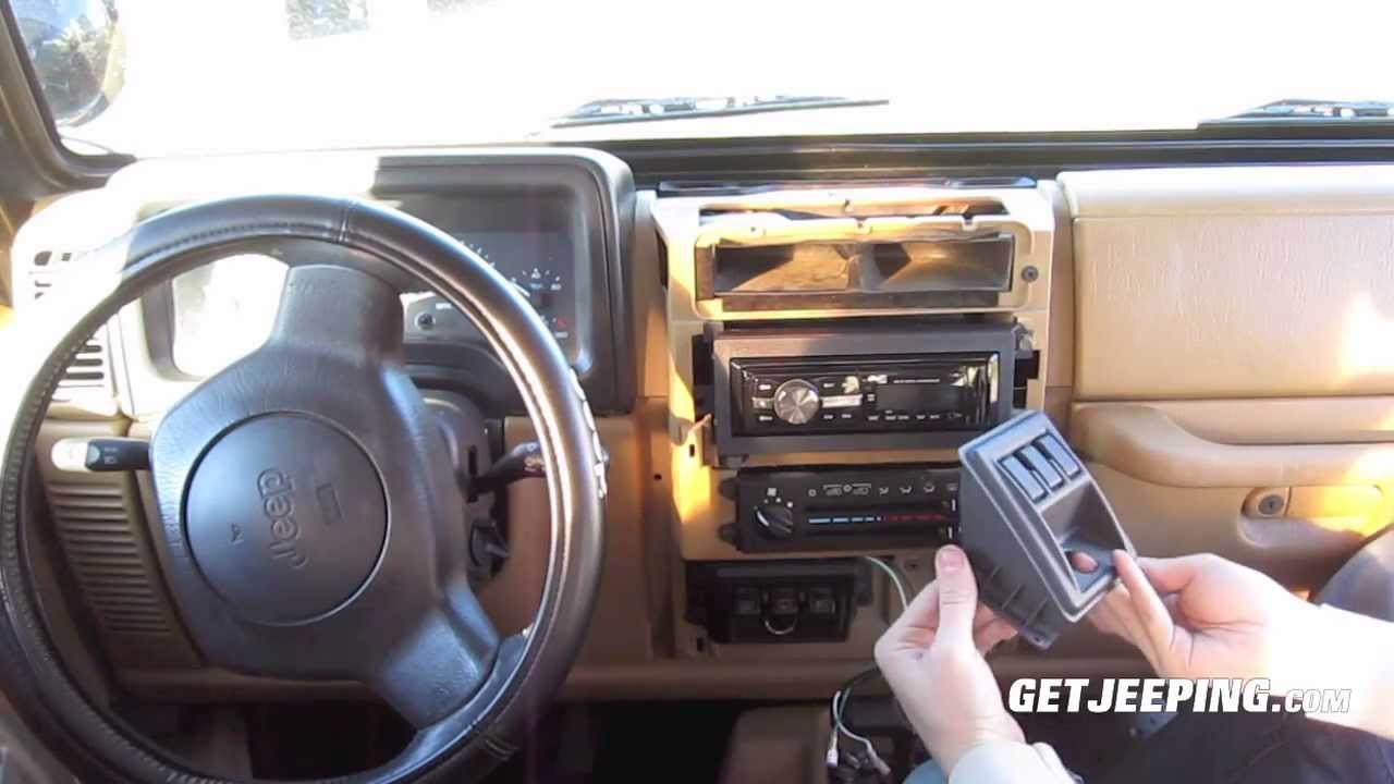 How To Install a second switch panel in 1997 2006 Jeep Wranlger TJ GetJeeping