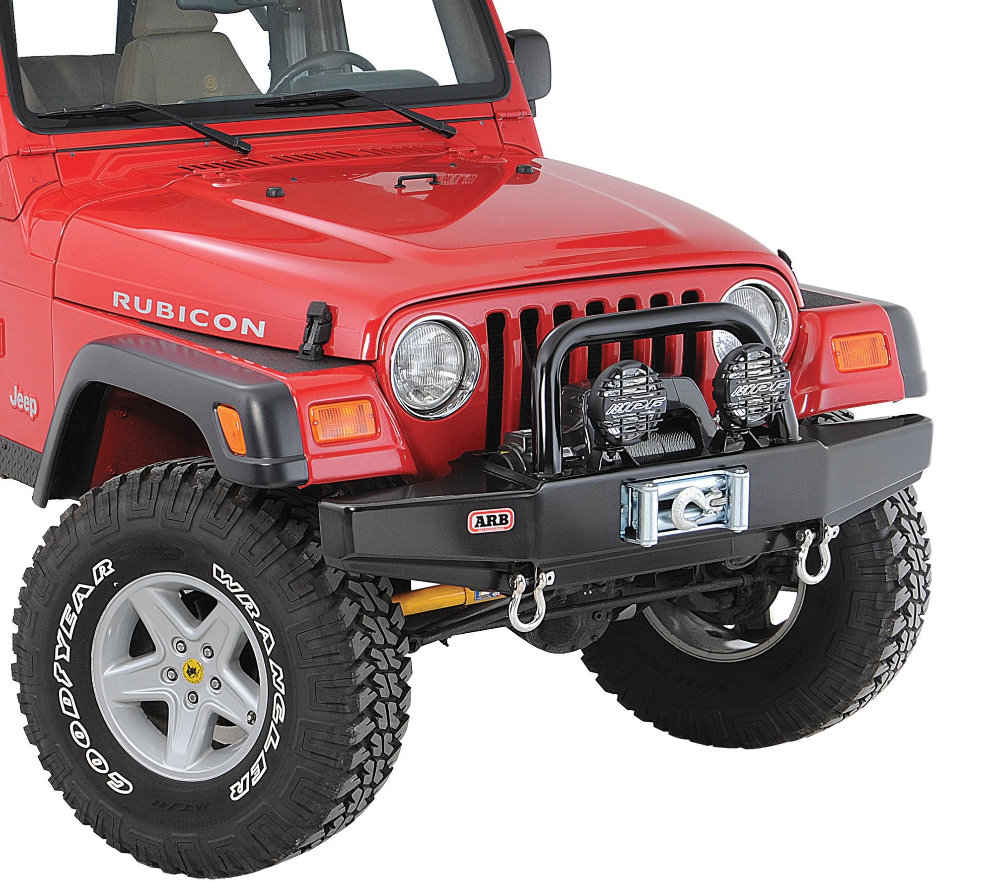 ARB Quadratec Edition Front Stubby Bull Bar Bumper for 87 06 Jeep Wrangler YJ TJ & Unlimited