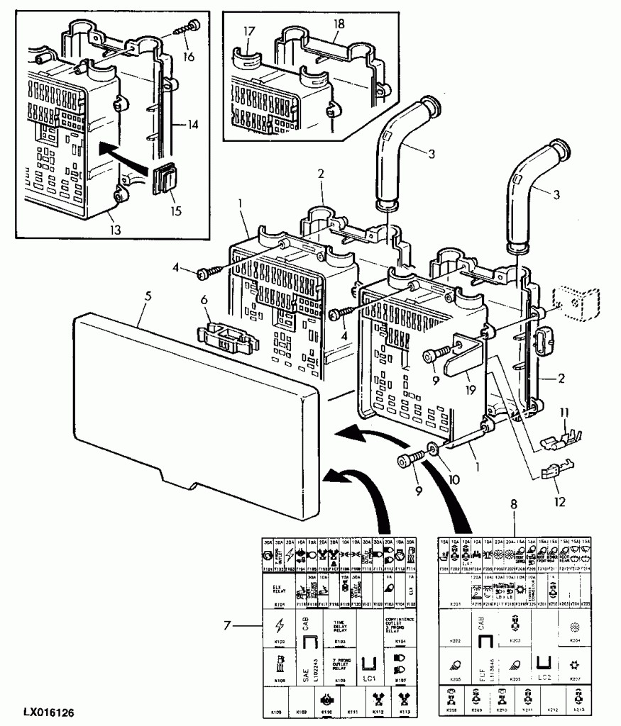 John Deere 111h Wiring Diagram 89 Diagrams Motor 650 Download 318 Harness L120 Pto Switch 4440