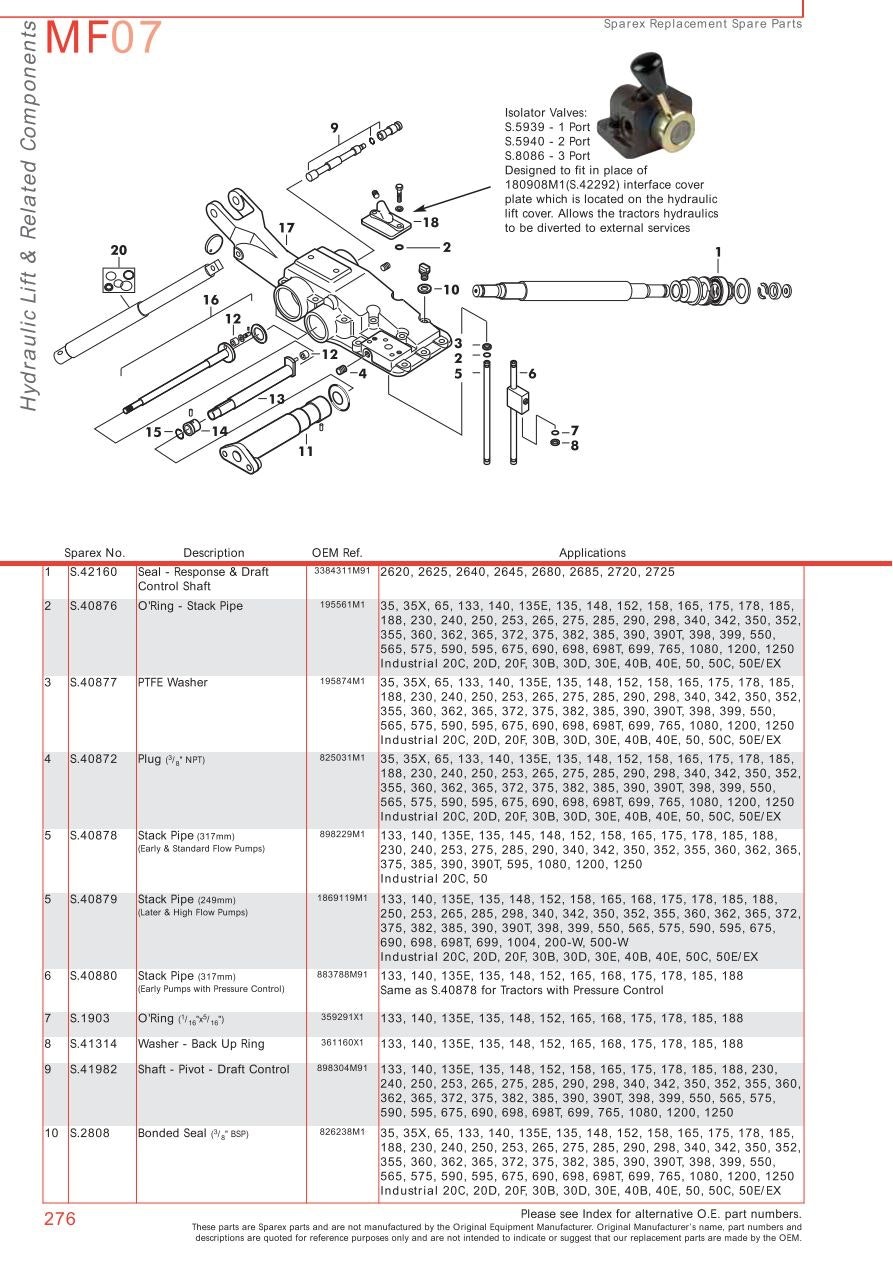 Massey ferguson 175 parts diagram mf 07 276 classy imagine s