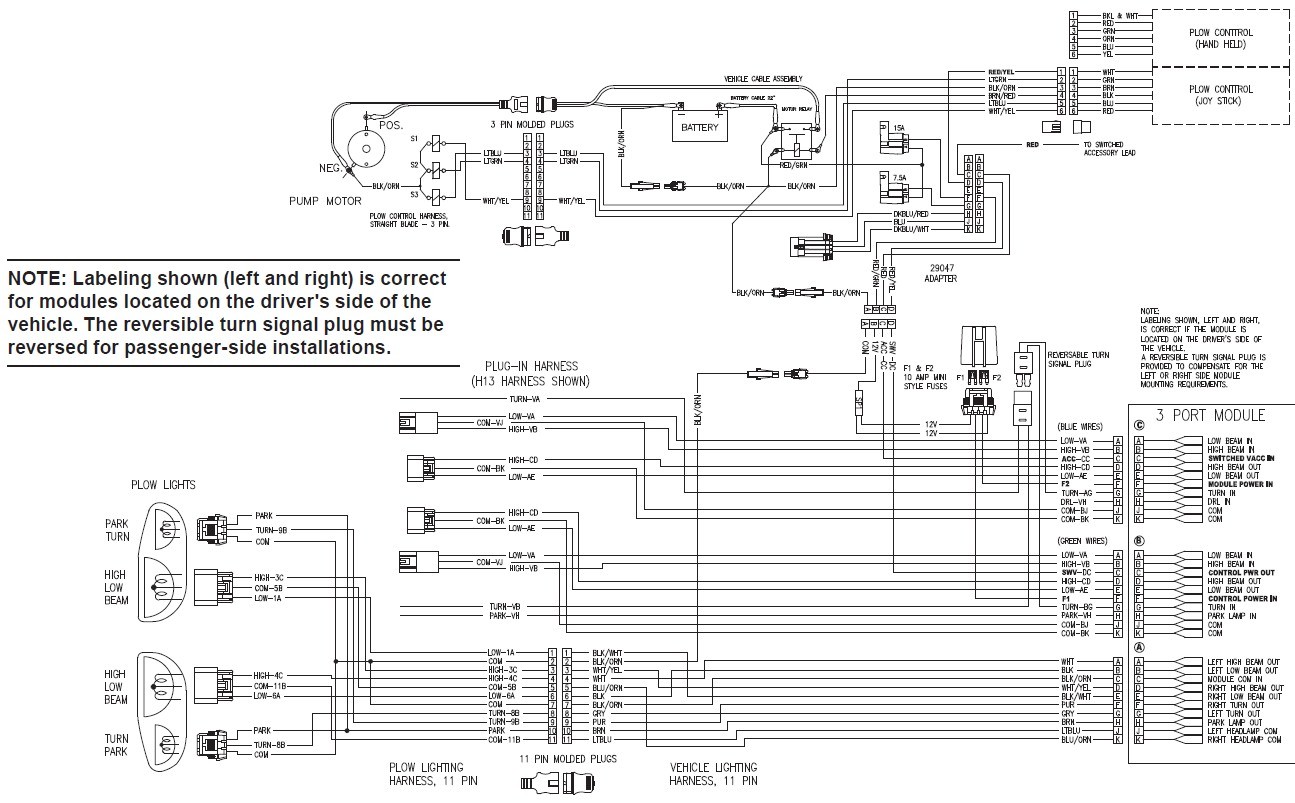 meyers snow plow wiring diagrams