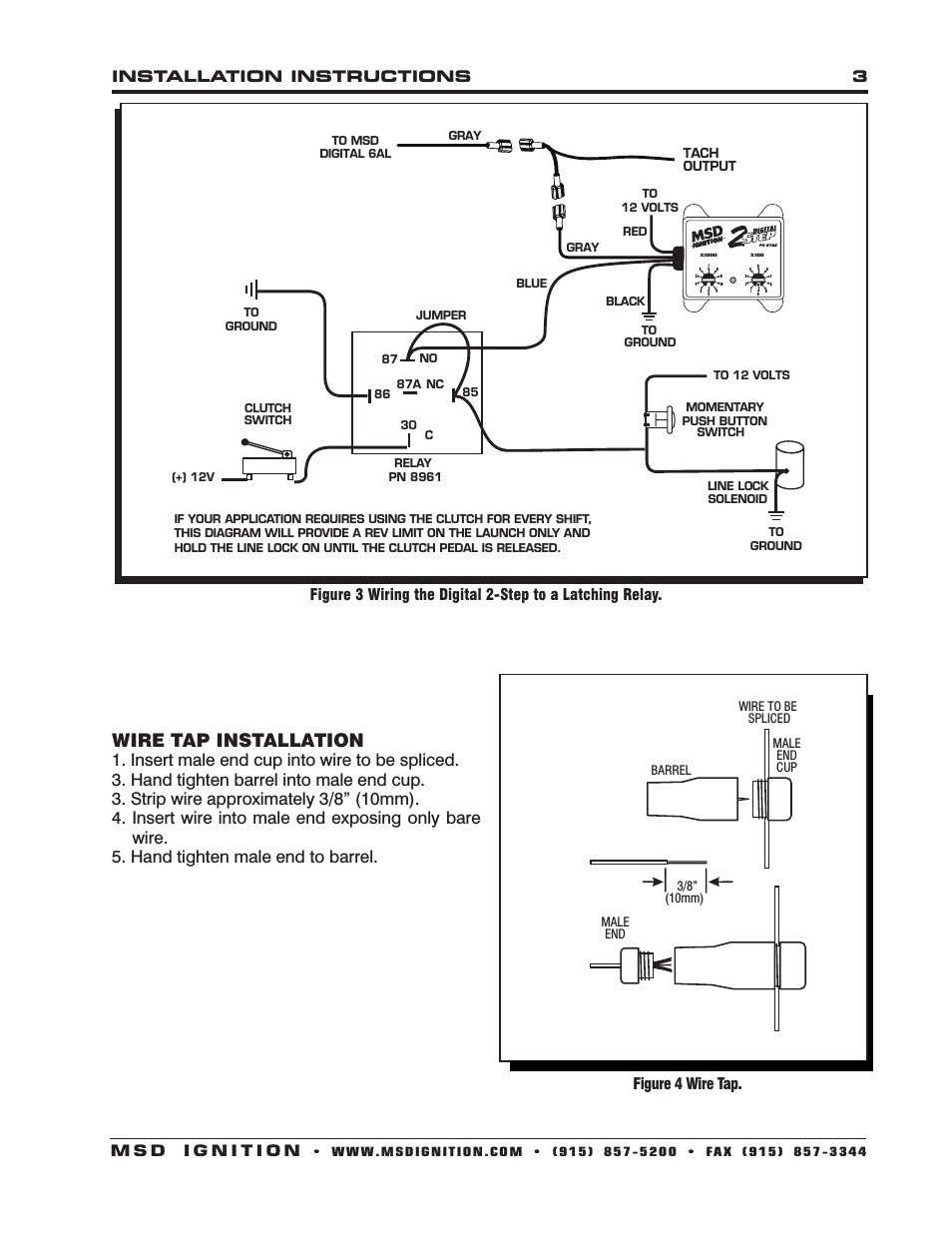 Msd 6al Wiring Diagram Best Msd Two Step Wiring Diagram Autoctono