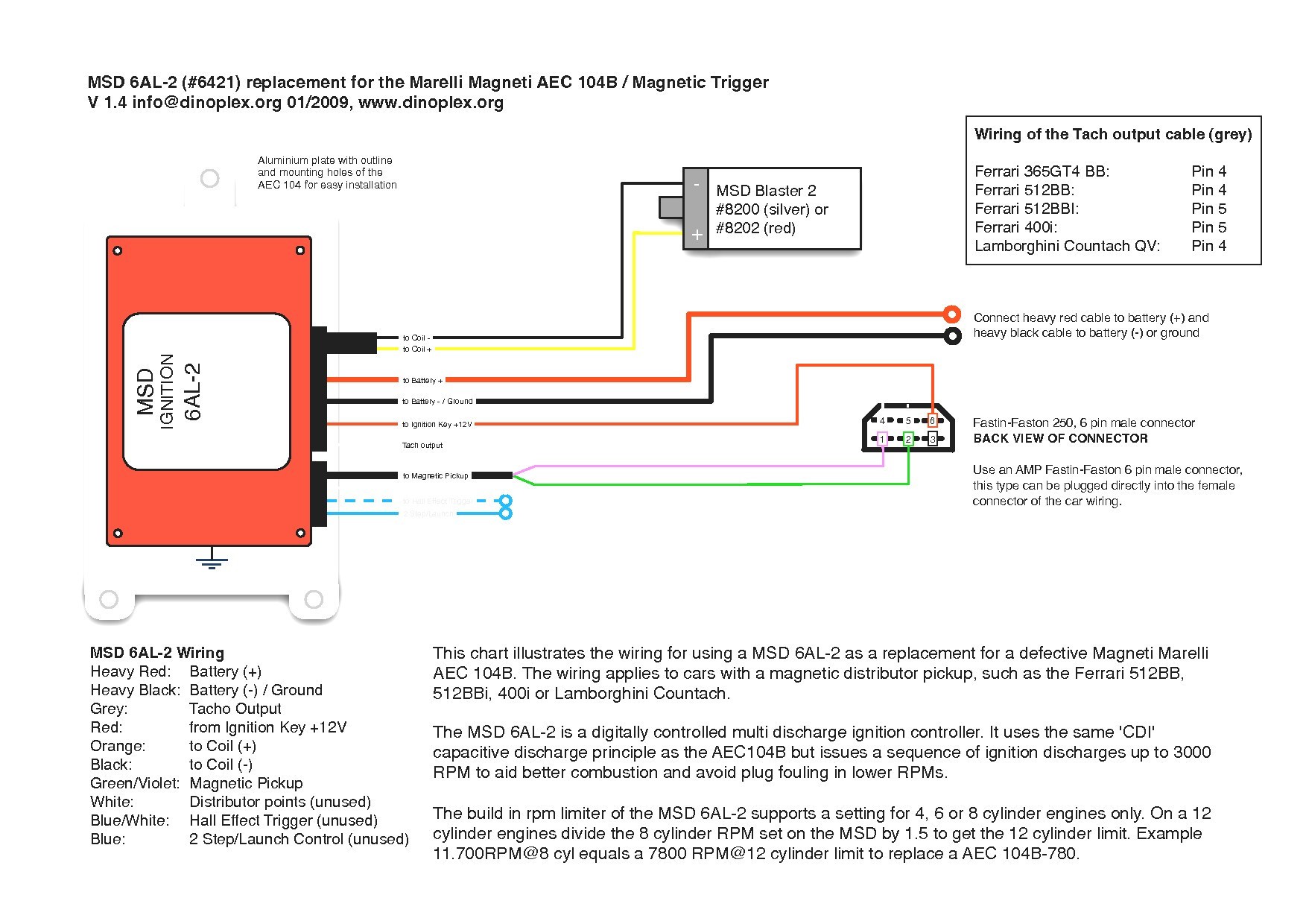 Msd 6a Wiring Diagram New Unique Ignition 6al 2 Inspiration Throughout 6A