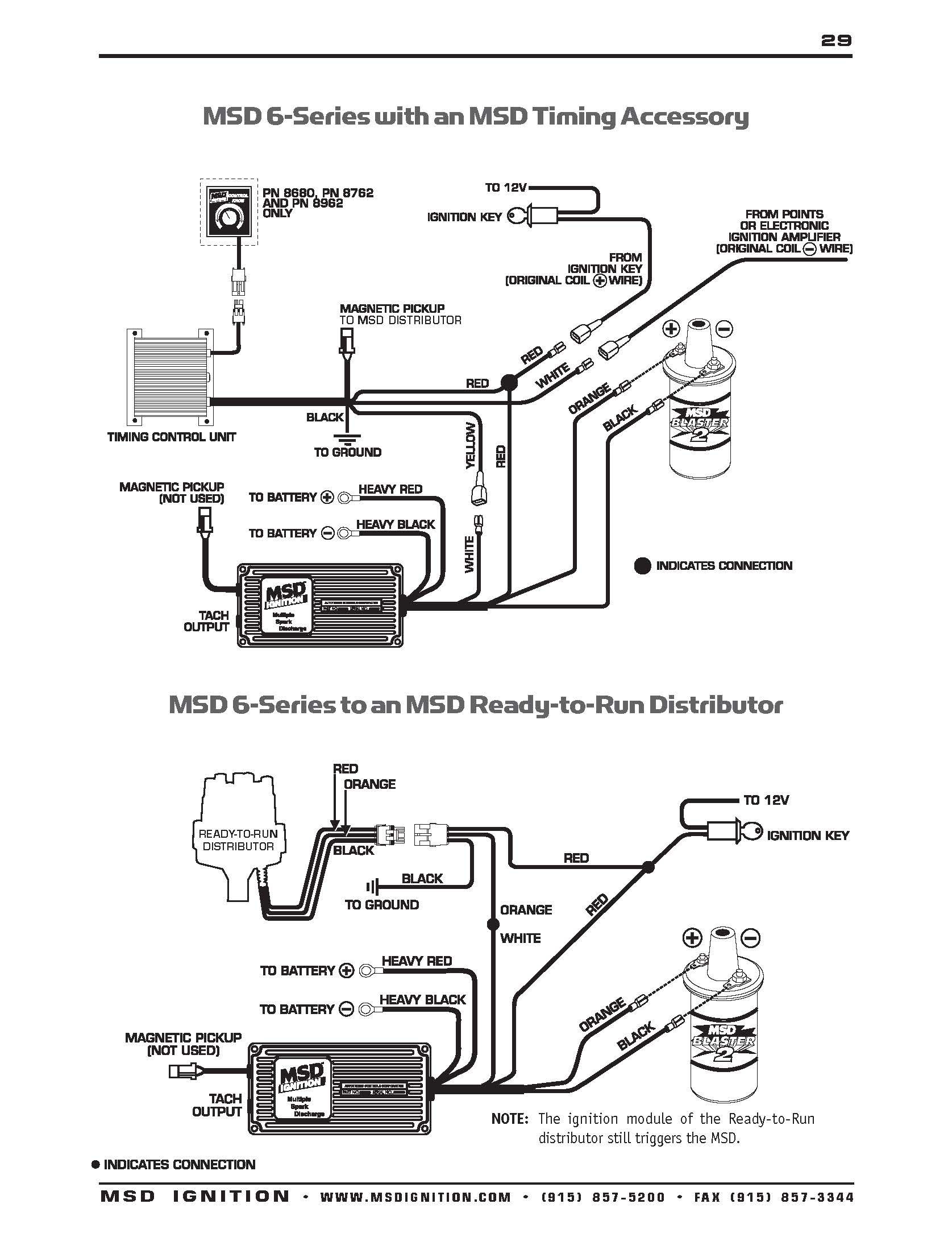 Msd 6al Wiring Diagram Awesome Msd Ignition Wiring Diagrams Brianesser for Msd Distributor Awesome