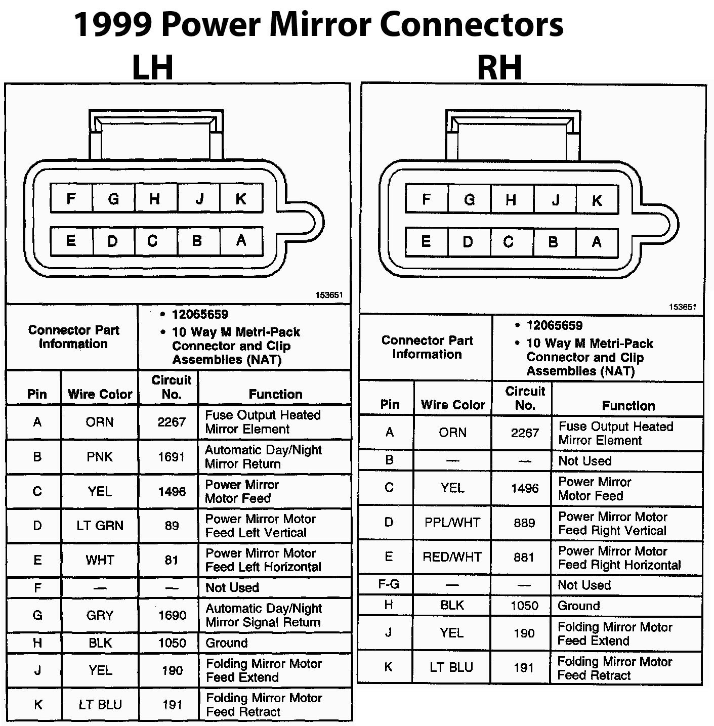 power mirror wiring diagram diagram schematic rh yomelaniejo co