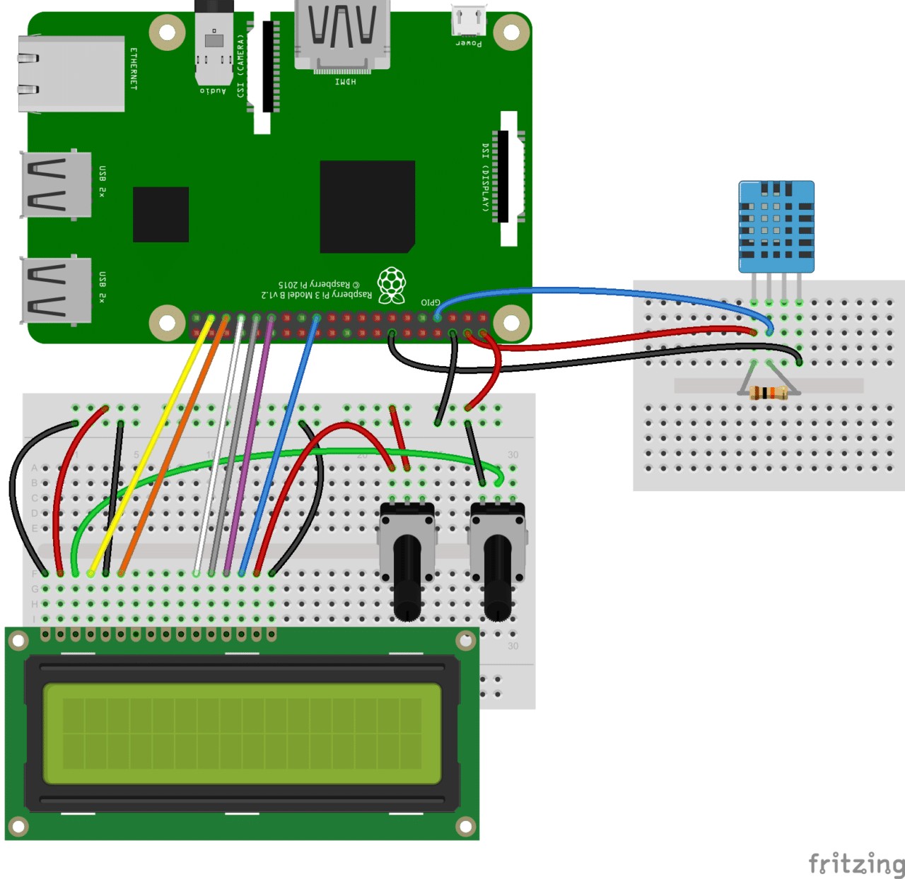 How To Set Up The DHT11 Humidity Sensor Raspberry Pi Amazing Wiring Diagram