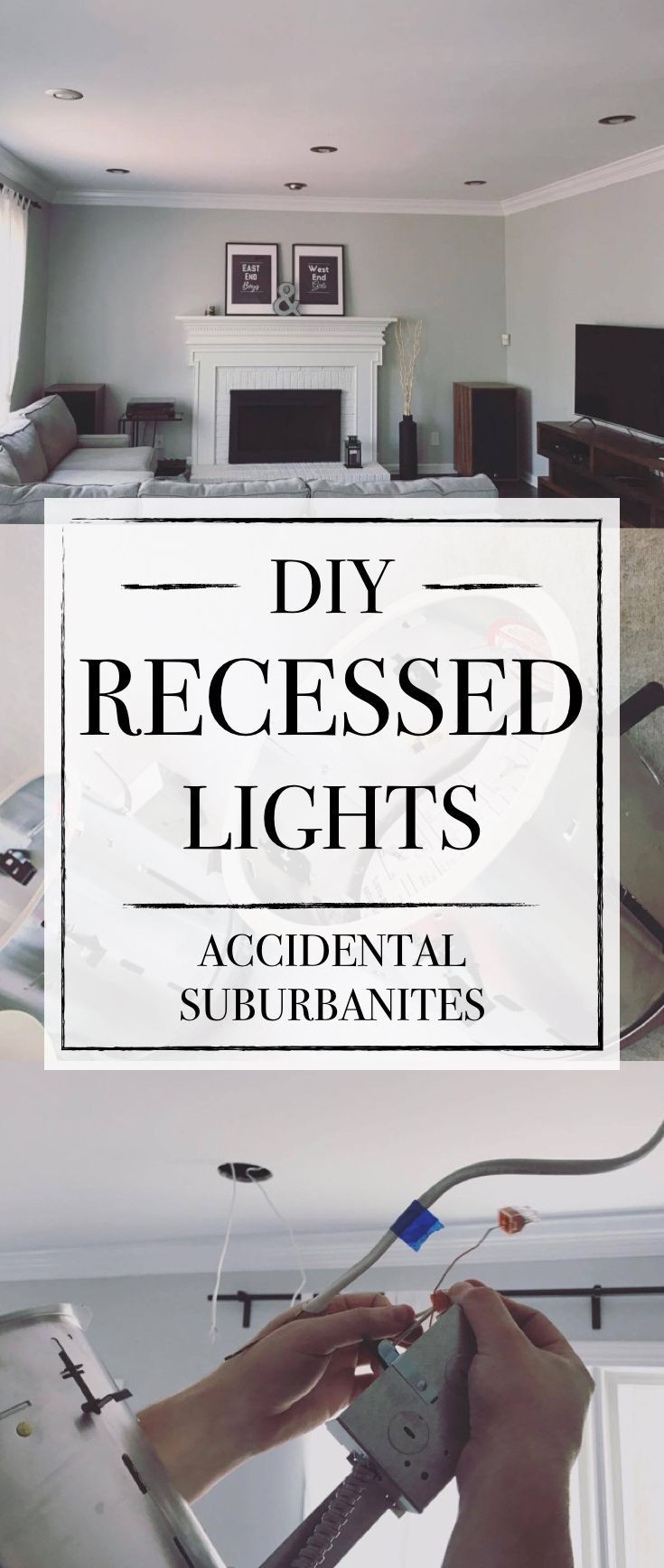 DIY Recessed Lighting how to install recessed lights with no attic access convert existing