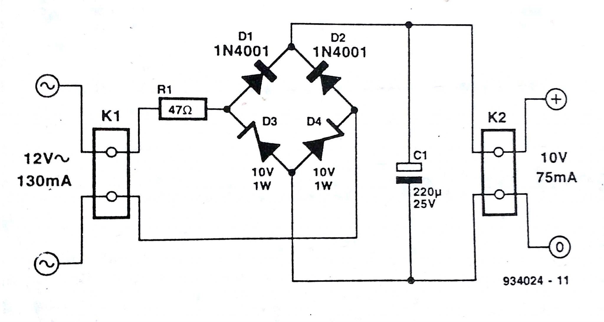 Inspirational Rectifier Circuit Diagram