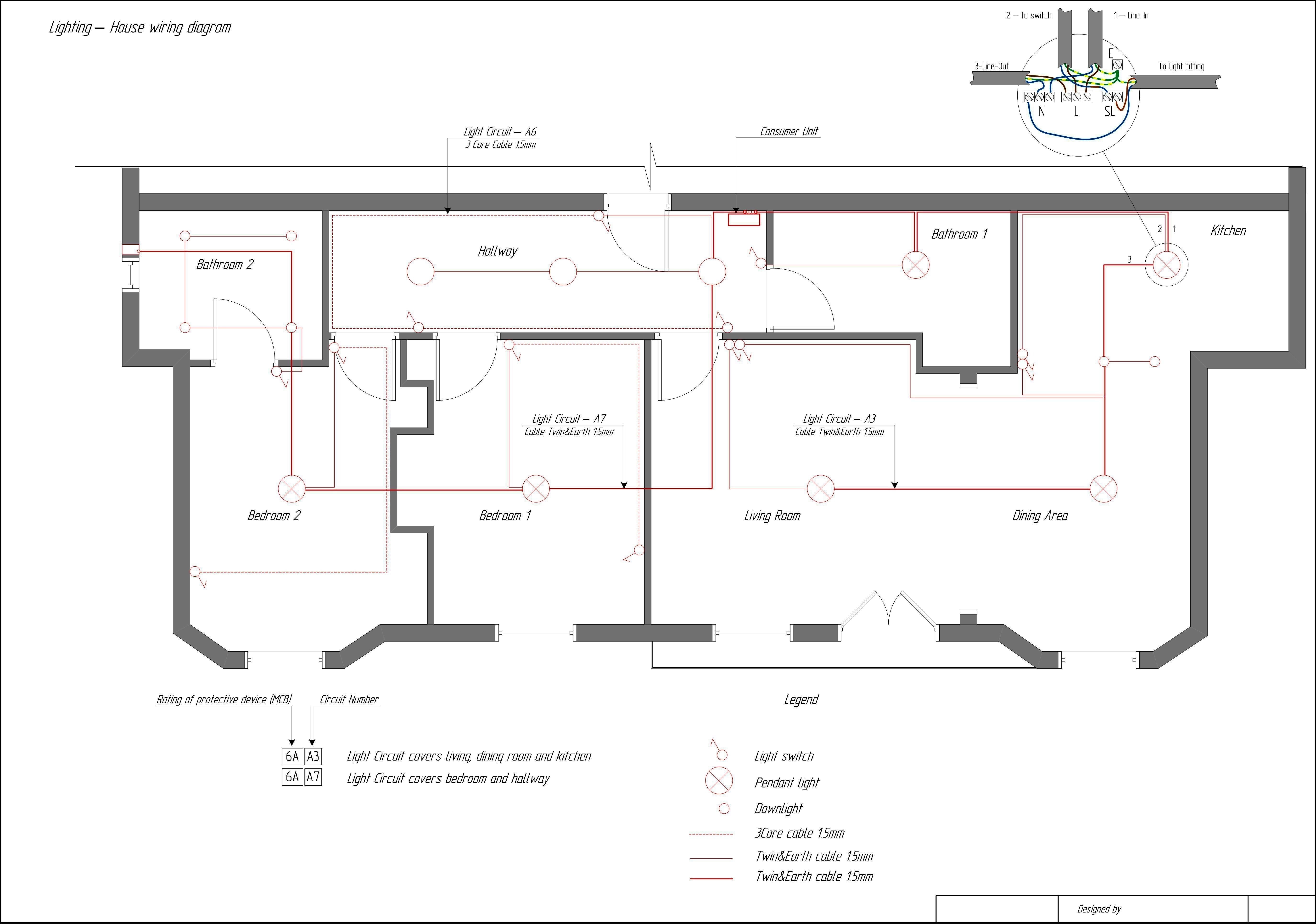 Electrical Diagram for House originalstylophone
