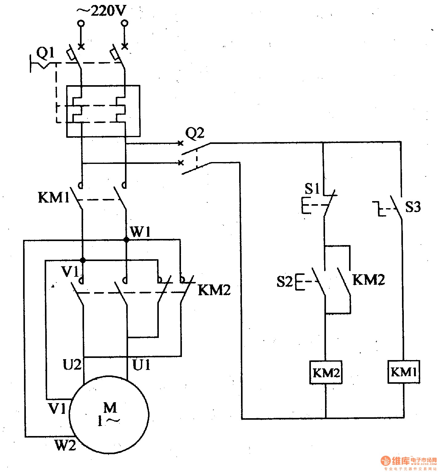 ponent Ac Motor Control Circuit Diagram Single Phase Controlled Automotive Speed Full Size Capacitor Hid What