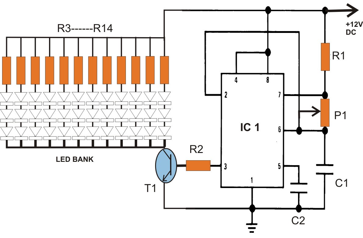 Solar Led Light Circuit Diagrams 40 Watt Led Pwm Controll Circuit Diagram Knowledge