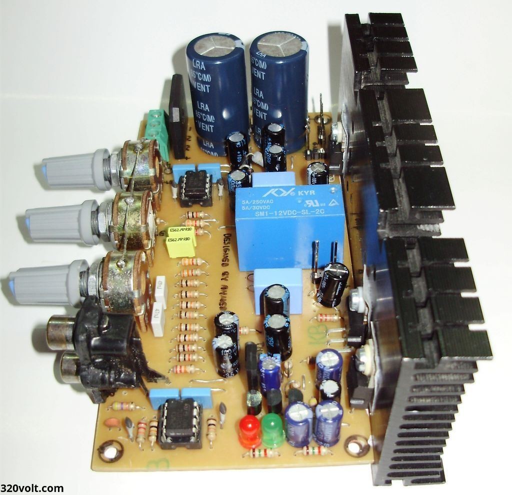pact Stereo Amplifier Project lm1875 tda2030 tda2040 tda2050 stereo kompakt pcb 2 120x120