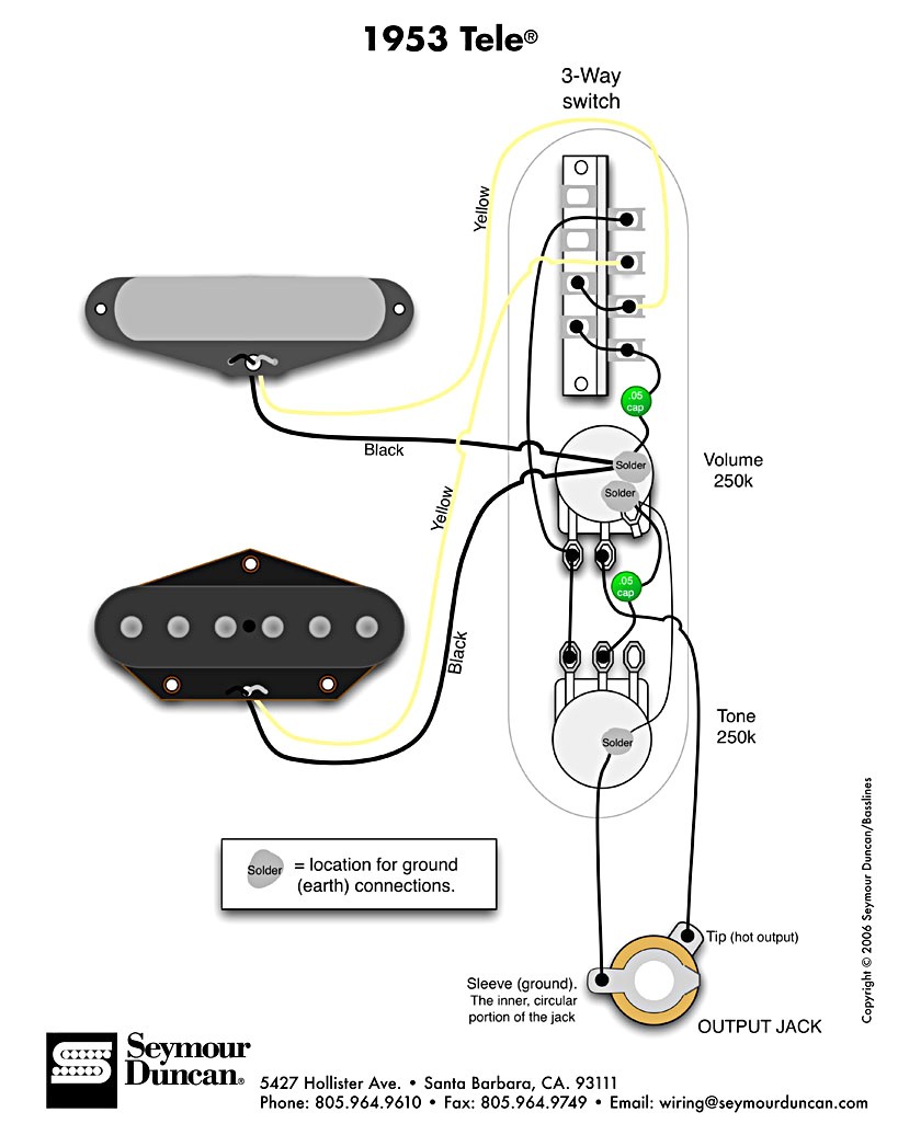 Way Wiring Diagram At Custom Fender Telecaster Wiring Diagram Diagrams Schematics