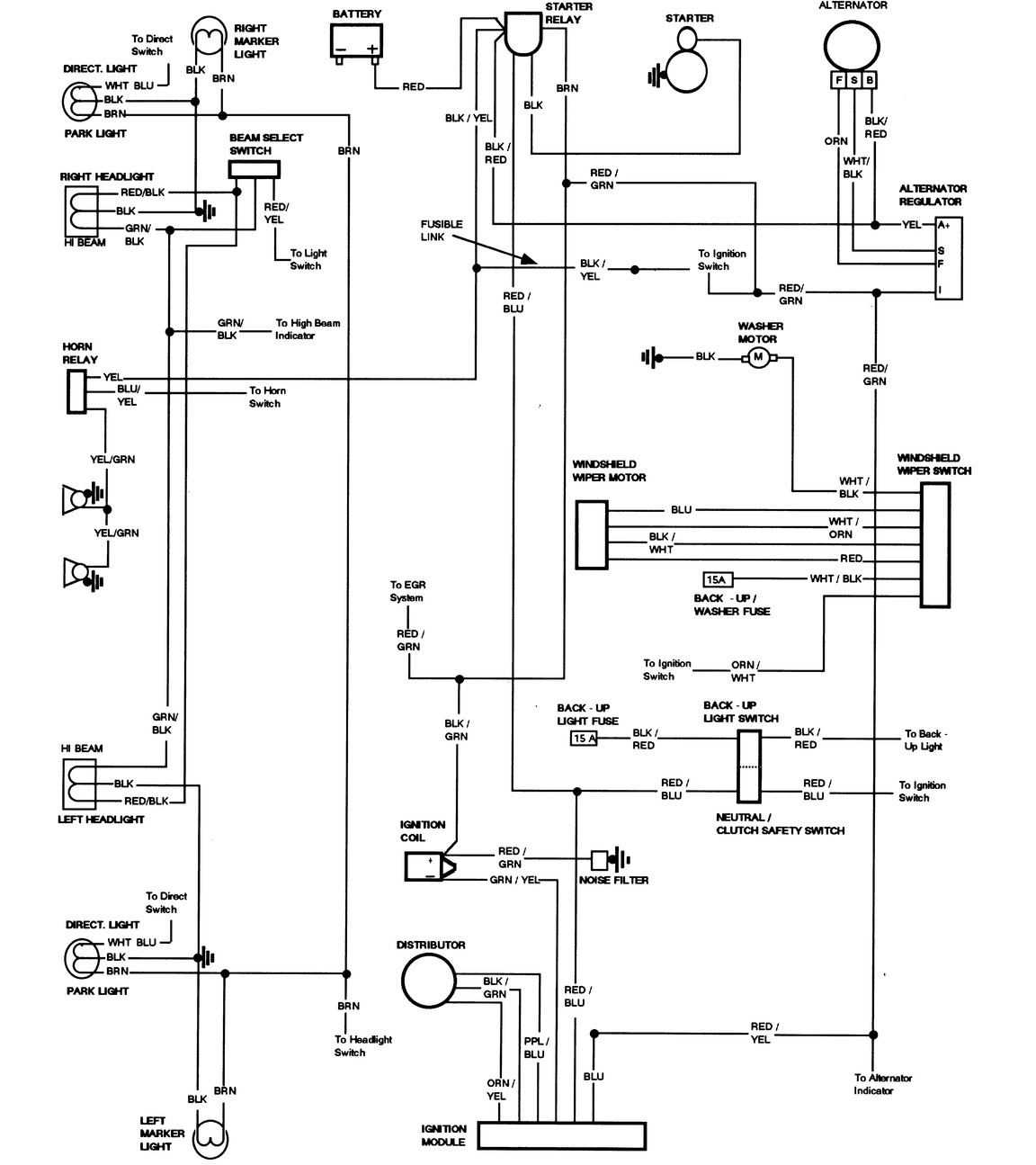 repair guides wiring diagrams autozone showy brake light diagram chevy tail light wiring diagram brake