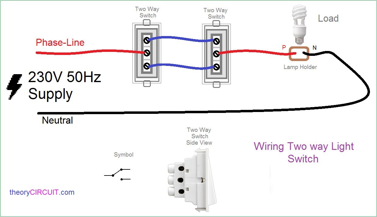 2 Way Switch Wiring Diagram Inspirational Wiring Diagrams 2 Way Light Switch Lighting Diagram Inside Two