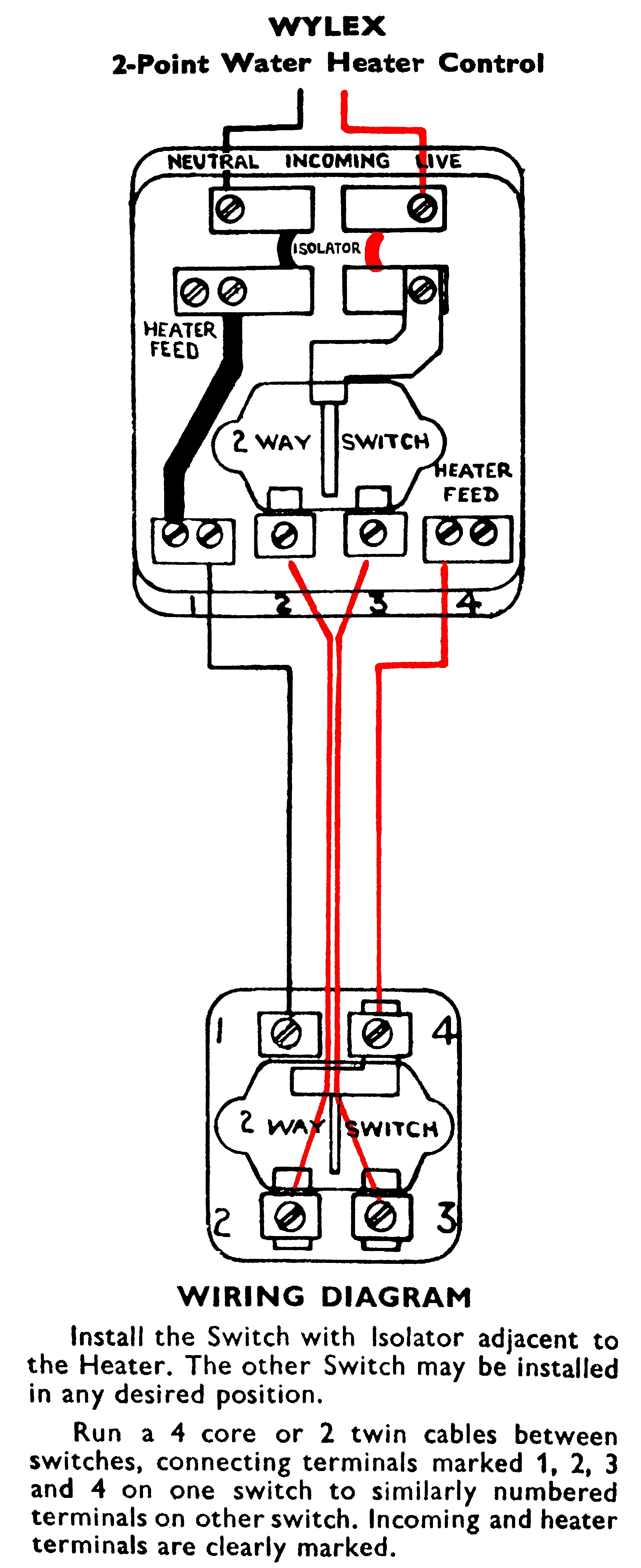 Water Heater Wiring Diagram Dual Element New Immersion Heater Wiring Diagram Wiring Diagrams