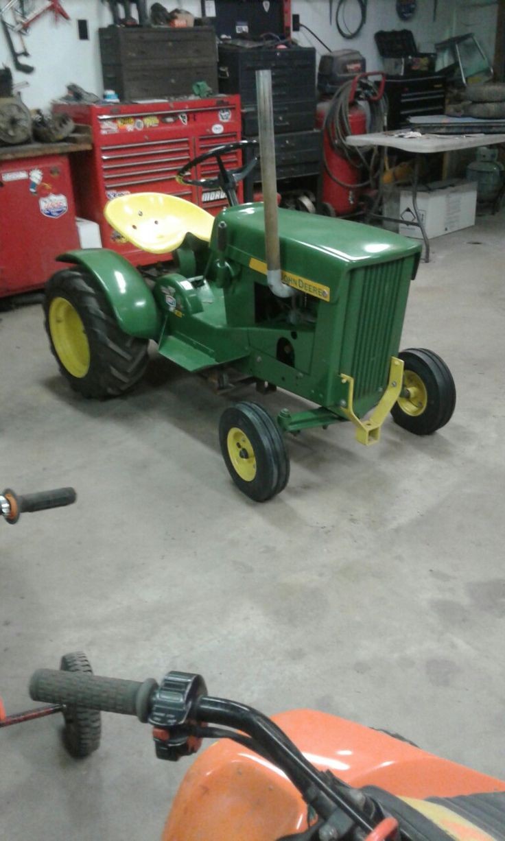 1966 junk yard deere saved 6 year s ago now my sons