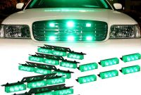 Wiring Emergency Vehicle Lights Unique Amazon Dt Motoâ¢ Green 54x Led Emergency Vehicle Dash Grill Deck