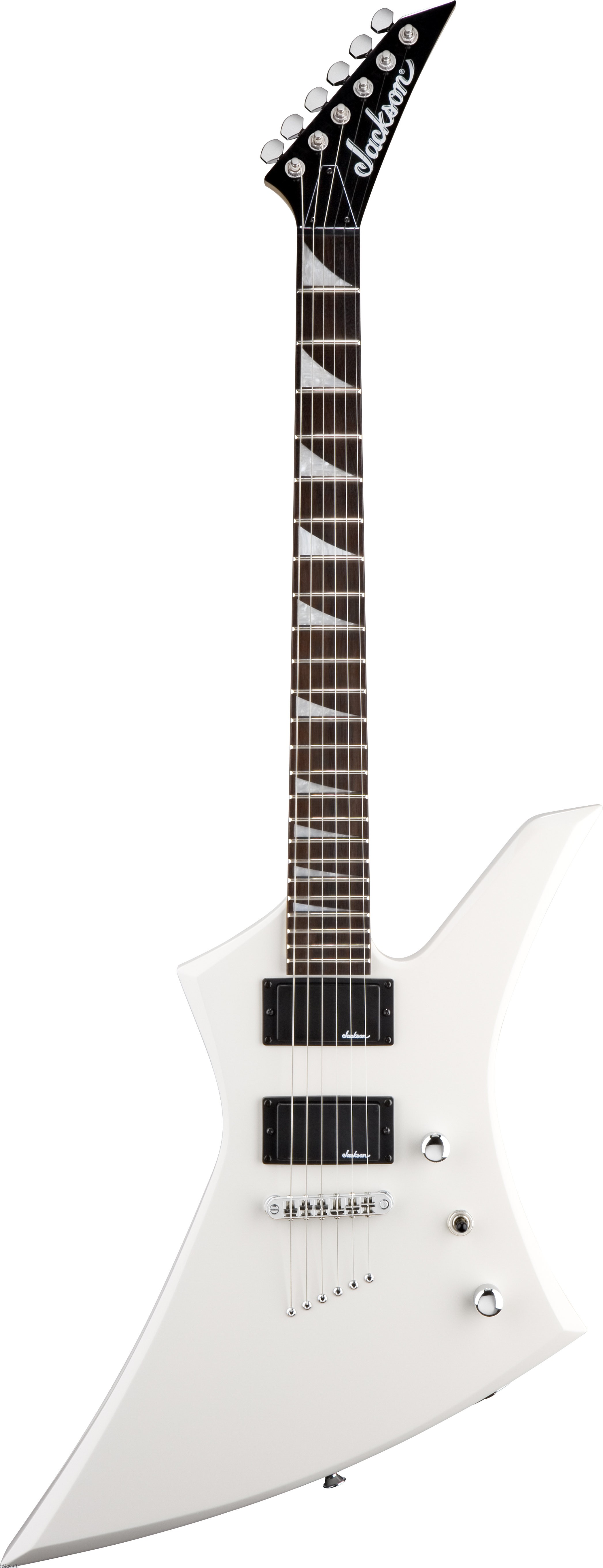 The Jackson JS32T has a solid alder body with a bolt on 25 1 2” scale maple neck The Jackson neck es with a graphite nut which lends smooth string sway