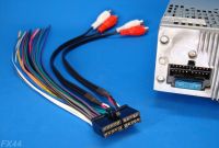 Xo Vision Xod1752bt Wiring Diagram New Xo Vision 20 Pin Radio Wire Harness Stereo Power Plug Back Clip