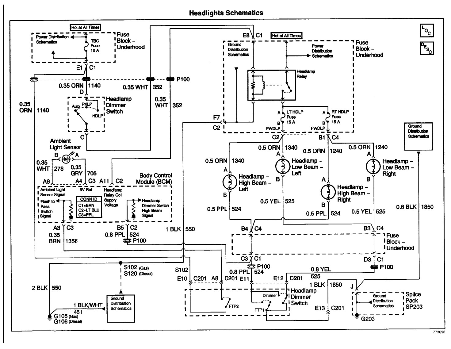 00 Gmc Wiring Diagram Hooking Up A Plow From The 0 Headlights And 005 Chevy Silverado