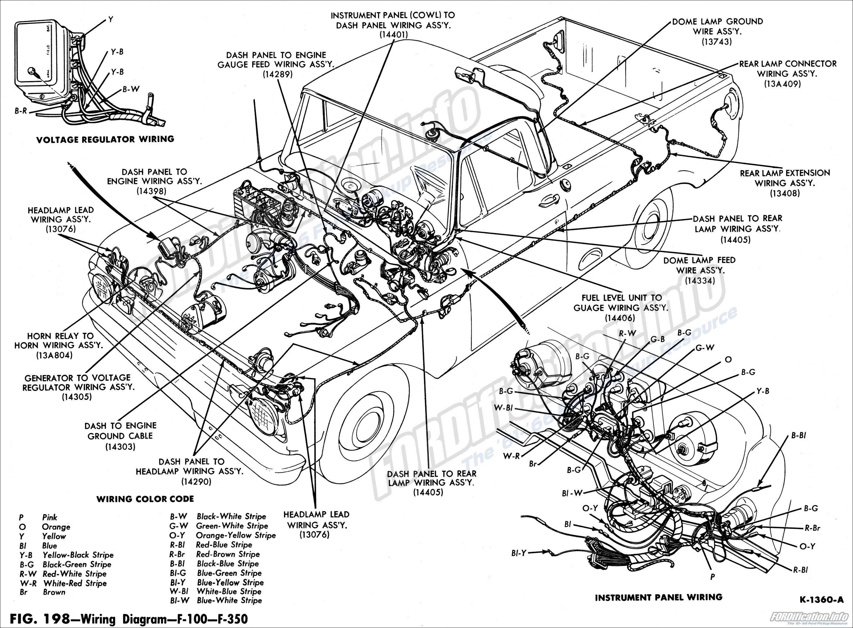 1963 F100 F350 Wiring Diagram