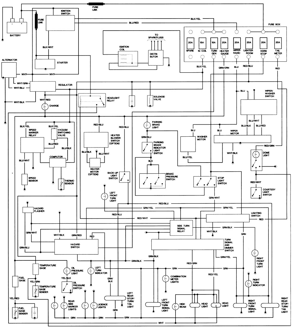 Wiring Diagram For Toyota from mainetreasurechest.com