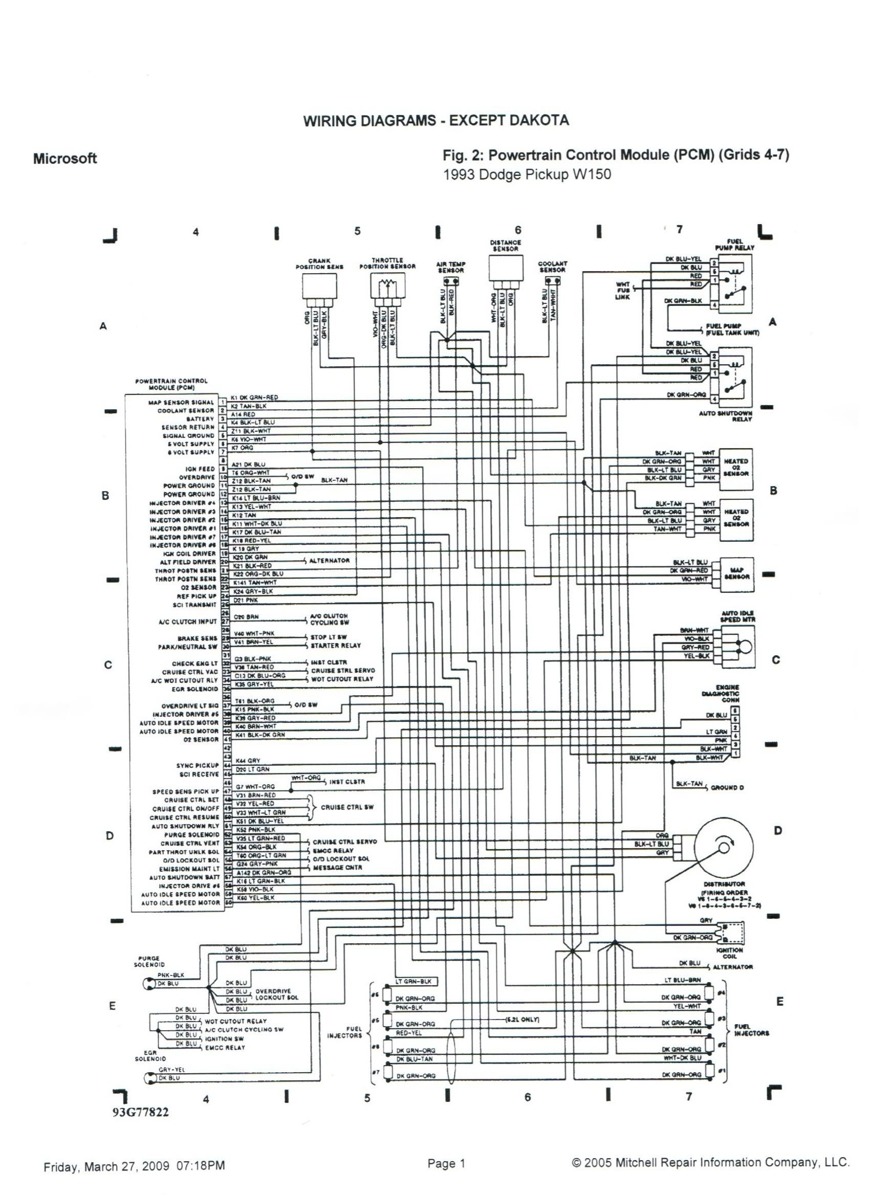 2002 Dodge Dakota Radio Wiring Diagram