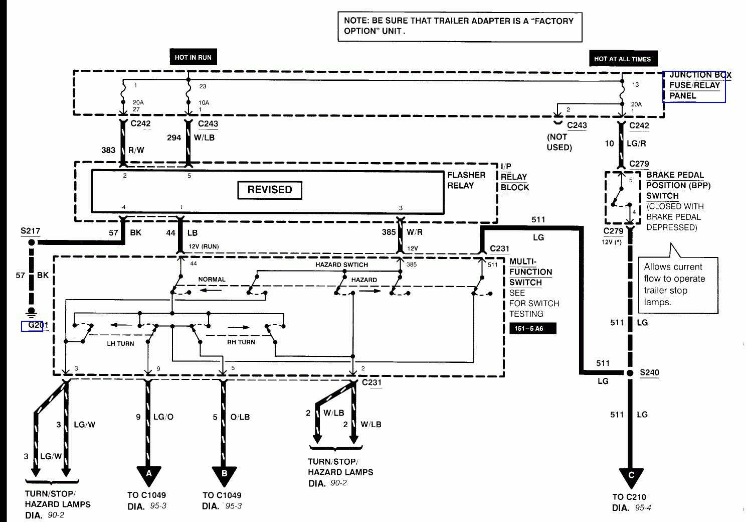 Ford F250 Trailer Wiring Diagram 1999 F 250 Need Super Duty Extended Cab Towing 2