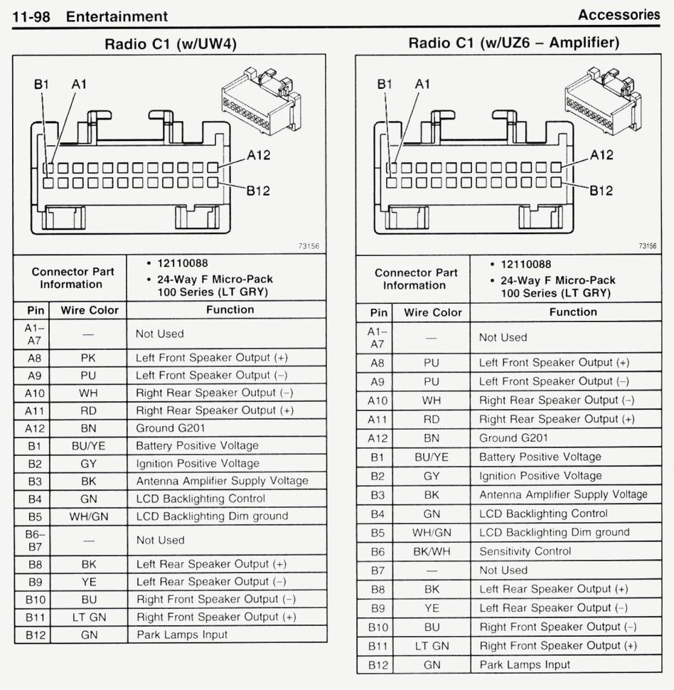 2003 Silverado Radio Wiring Diagram from mainetreasurechest.com