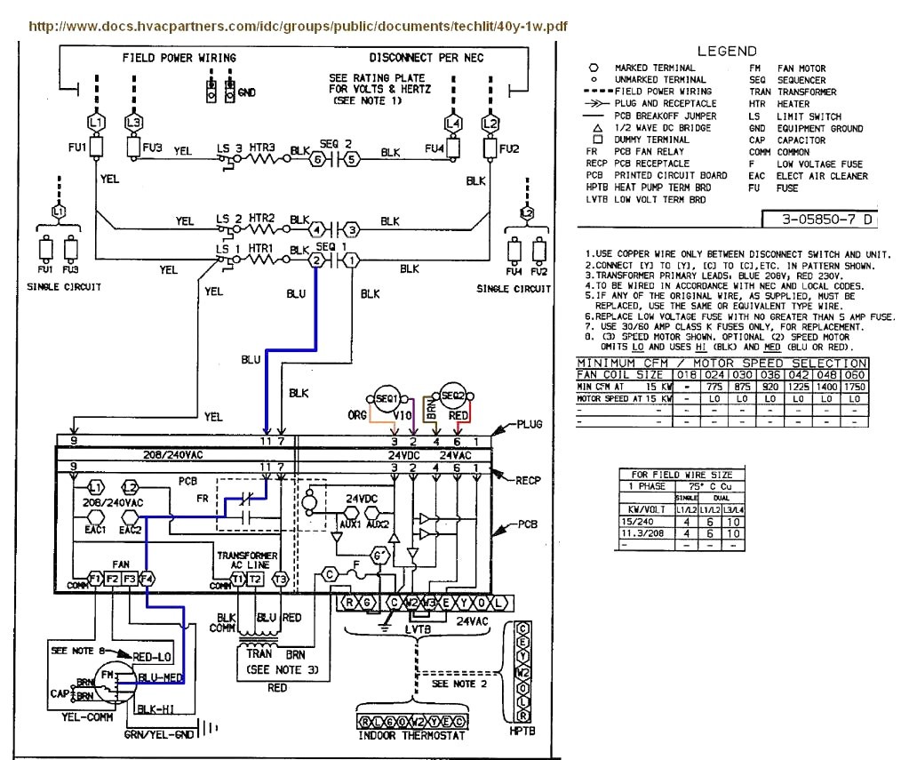 Payne Air Handler Wiring Diagram Chocaraze Within