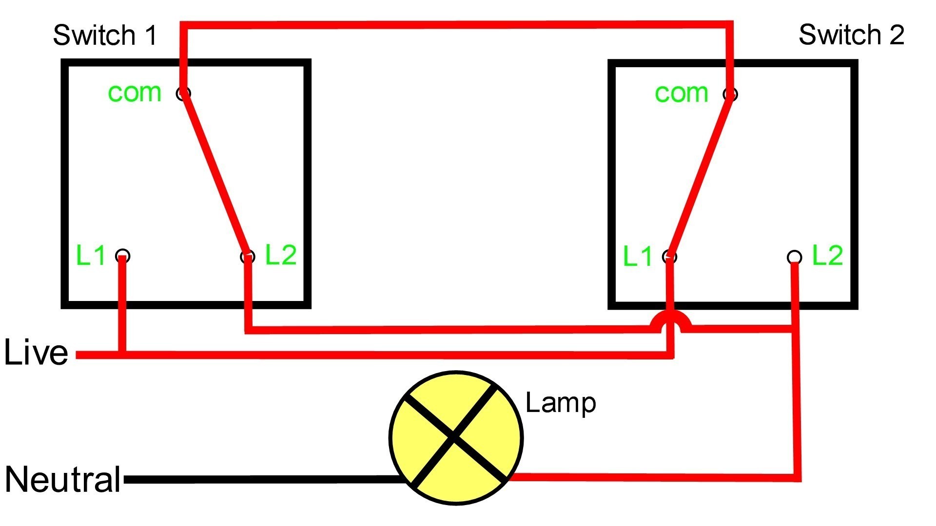 Wiring Diagram For Two Way Switch e Light Fresh Best