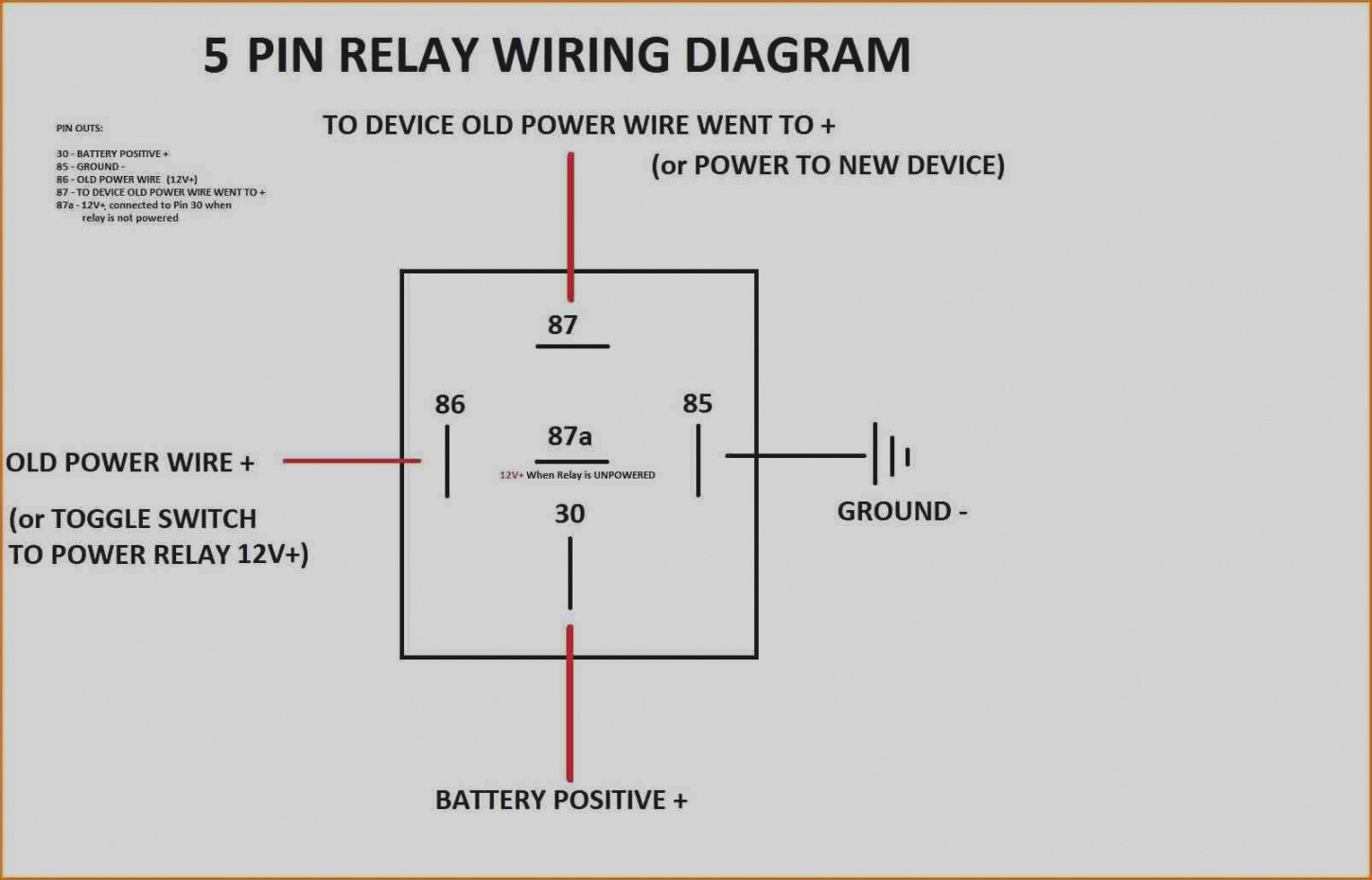 bosch relay wiring collection wiring diagram rh visithoustontexas org 4 Pin Relay Diagram 12V Relay Wiring Diagram