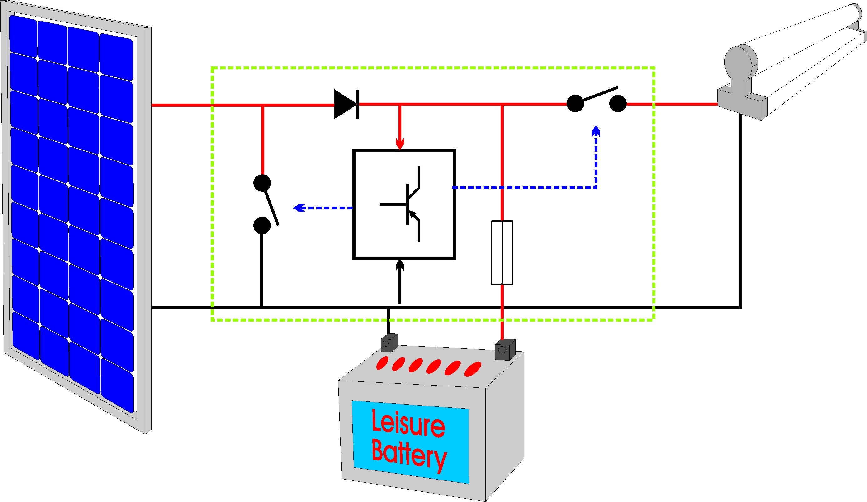 48V Battery Bank Wiring Diagram