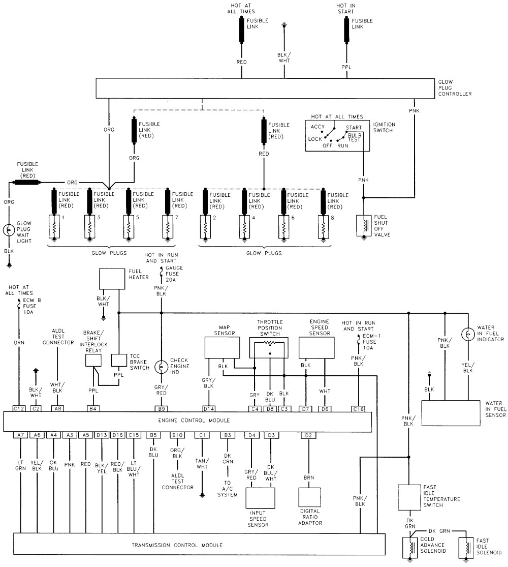 Transmission Wiring Diagram