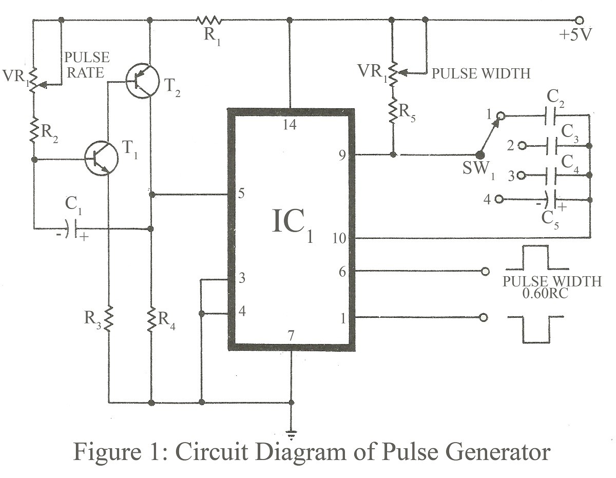 circuit diagram of pulse generator
