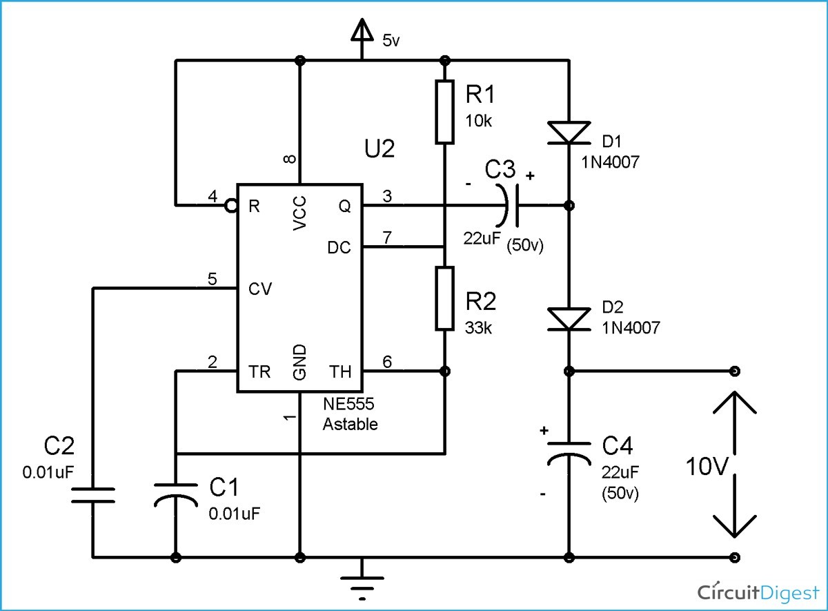 Voltage Doubler Circuit Diagram And Explanation Quadrupler Dia Full Size