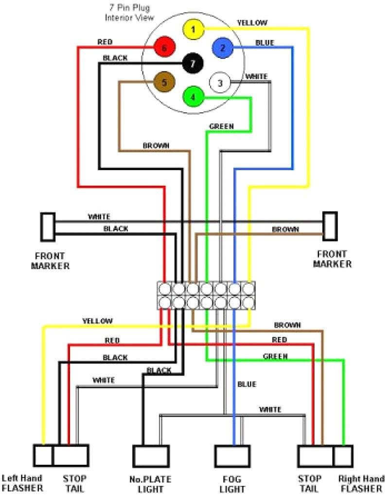 Diagram Wiring Pic Wiring Diagram Semi Trailer Drop Gorgeous Tractor New Us For Plug Pigtail Wiring