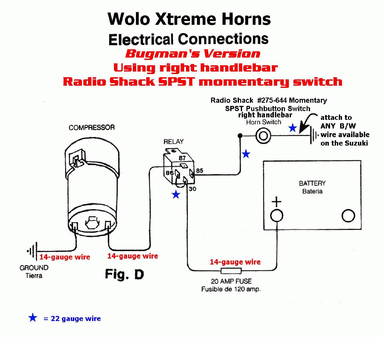 Car Horn Wiring Diagram Inside In Car Horn Wiring Diagram