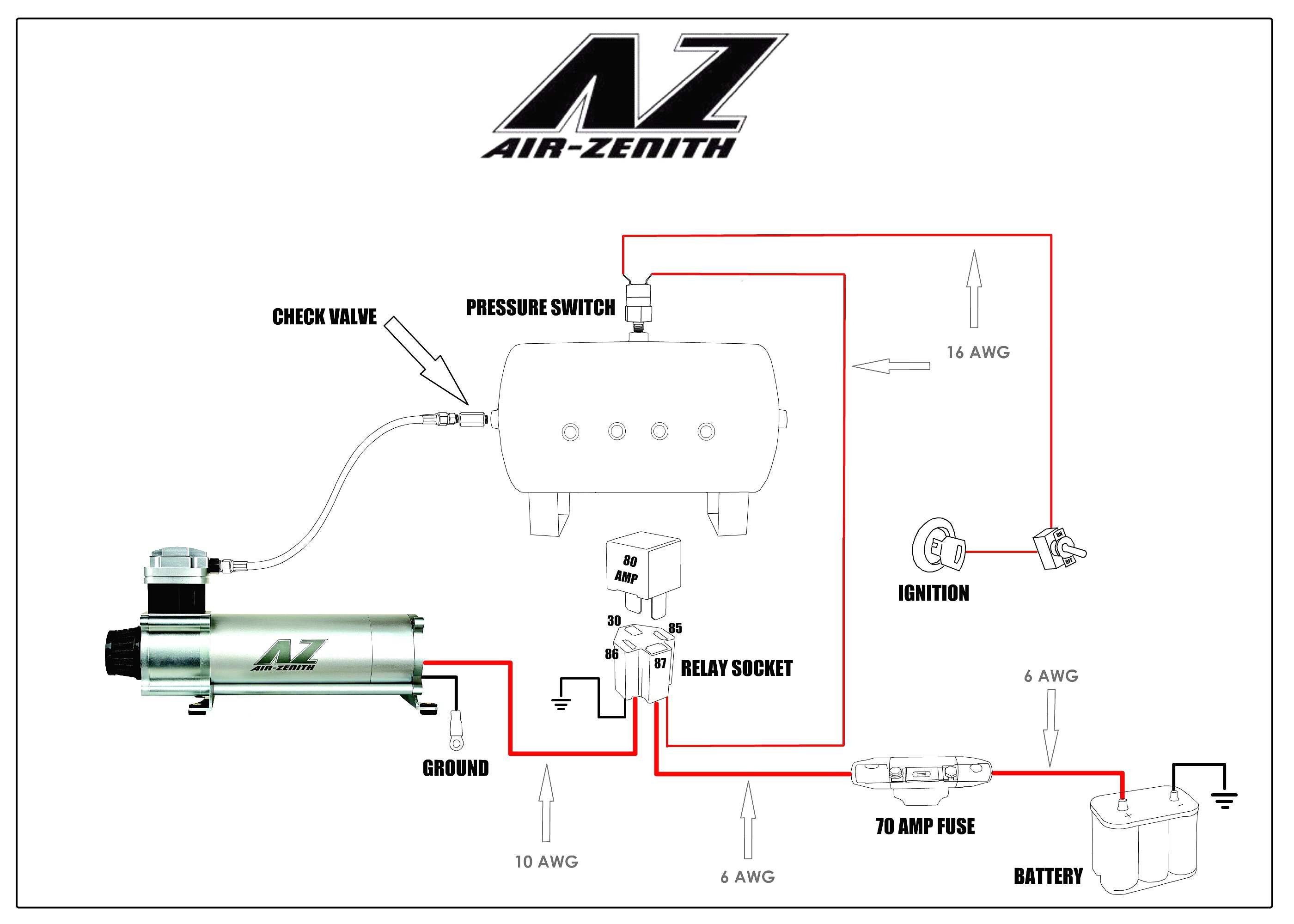 Viair Relay Wiring Diagram Save Air Horn Wiring Diagram 12v 12v Horn Relay Wiring Diagram Wiring