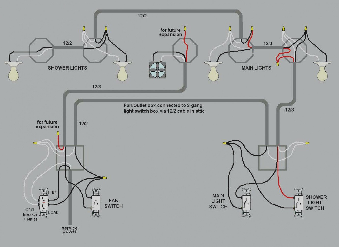 Unique Ceiling Fan With Light Wiring Diagram e Switch Incredible