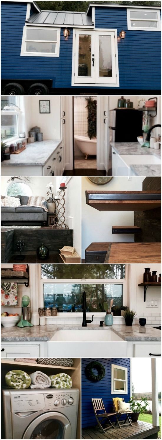 Tiny Heirloom Pulls Out All the Bells & Whistles to Build This Vintage Glam Tiny House